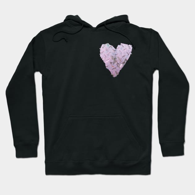 Metal Heart Hoodie by BigPapaJ